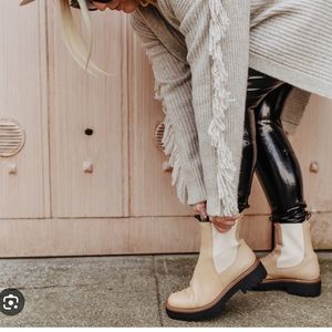 Sam Edelman Laguna Waterproof Chelsea Boot in Sesame